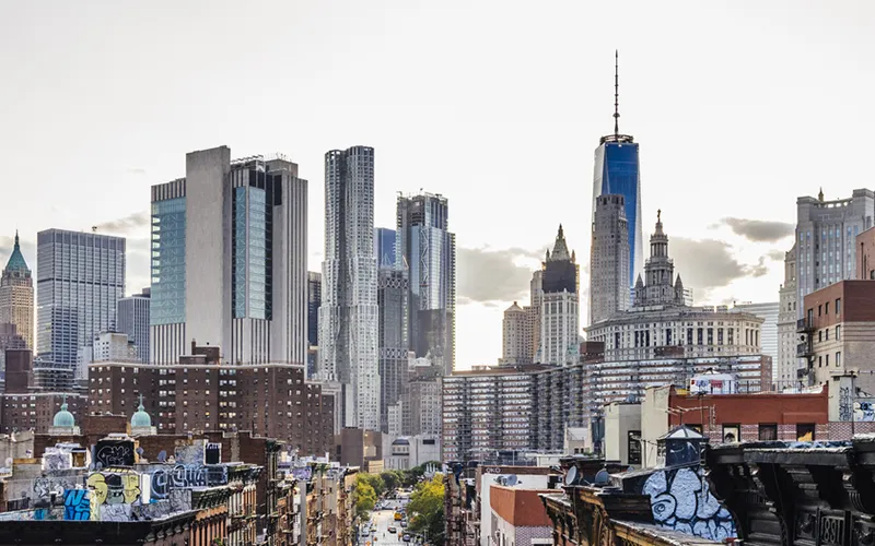 Manhattan Skyline View
