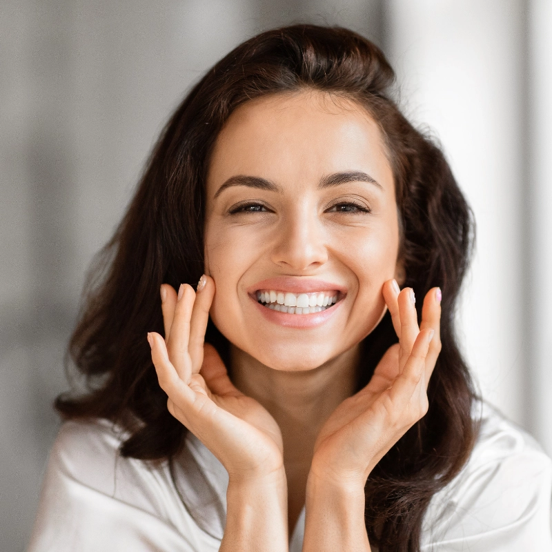 Woman With White Teeth